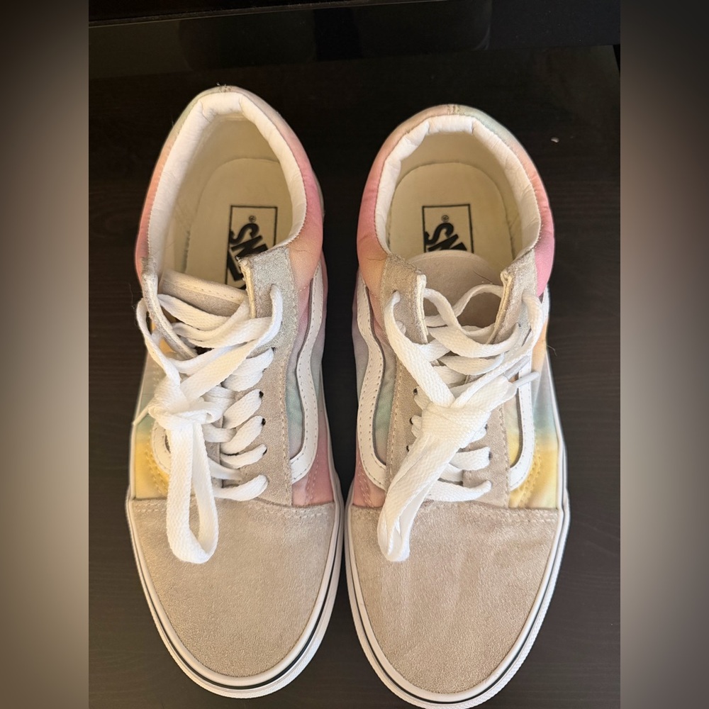 Great Condition - Limited Edition Old Skool Pastel Vans - Size 9